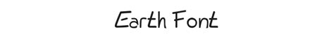 Image result for Earth Font Simillar