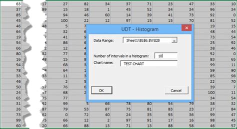 Frequency Distribution Table - Excel DataXL Add-in