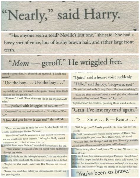 Toradh íomhá ar Harry Potter Dialogue Script