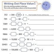 Image result for Expanded Form Activity for Grade 2