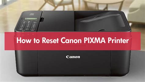 Bildergebnis für How to Reset a Canon Printer