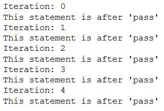 Image result for Pass Statement in Python