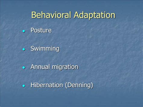 Image result for Behavioral Adaptation Examples