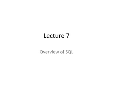 Toradh íomhá ar Dynamic SQL Lecture