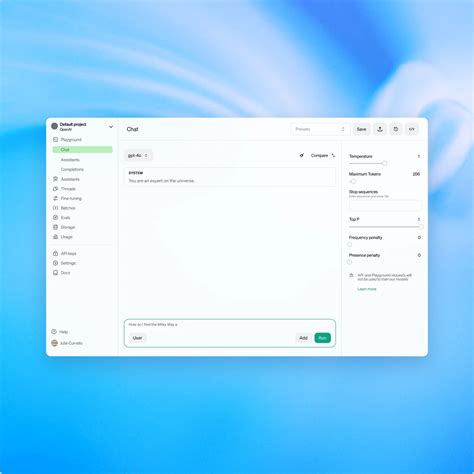 Openai API Platform に対する画像結果