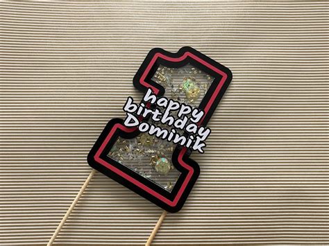 Image result for Number Shaker Cake Topper