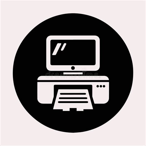 Afbeeldingsresultaten voor Computer Pinter Outline