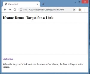 Image result for Iframe HTML Output