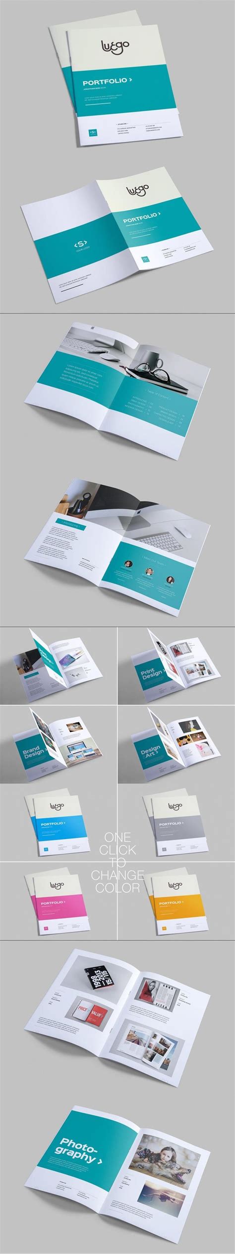 Writing Portfolio Template InDesign に対する画像結果