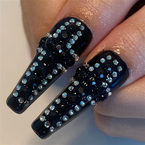 Image result for Punk Rhinestone Nail