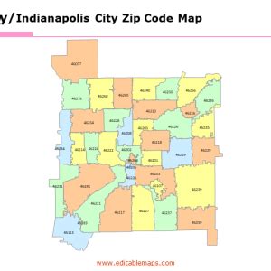 Image result for Zip Code Map Indianapolis Area