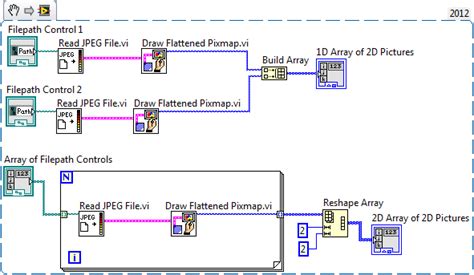 Toradh íomhá ar Creating an Array of File Paths in LabVIEW