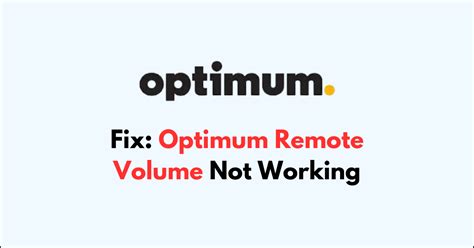 Toradh íomhá ar Optimum Remote with Red Power Button