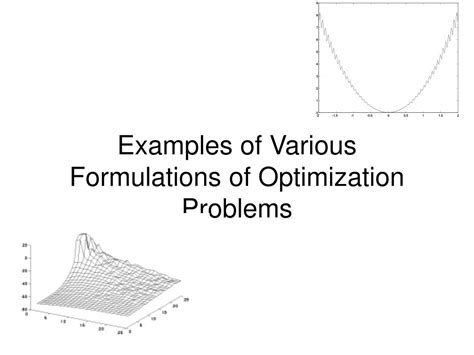 Optimization General Formulation に対する画像結果