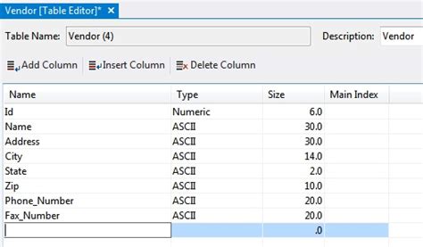 Image result for Vendor Database Examples