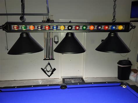 Pool Table Light Installation に対する画像結果