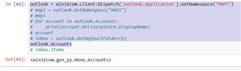 Image result for Interface Outllok Python