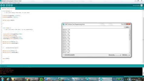 Toradh íomhá ar Not Equal to Sign Arduino Code