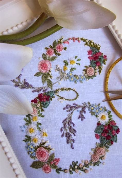Embroidery Monogram Thread Drawing に対する画像結果