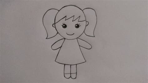 Image result for How to Draw a Doll Easy
