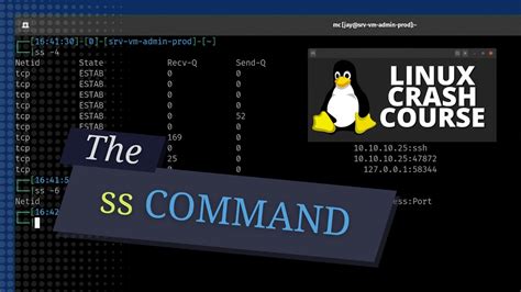 Image result for Example of Usage of SS Command in Linux