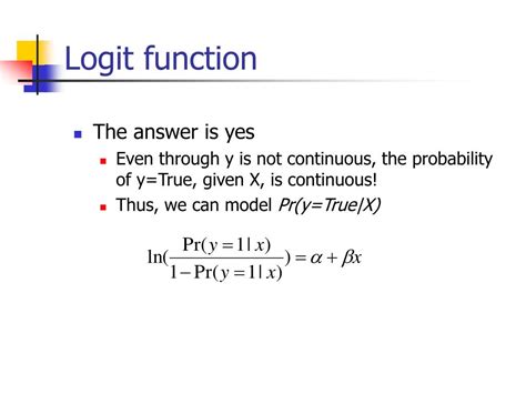 Image result for Logit Function