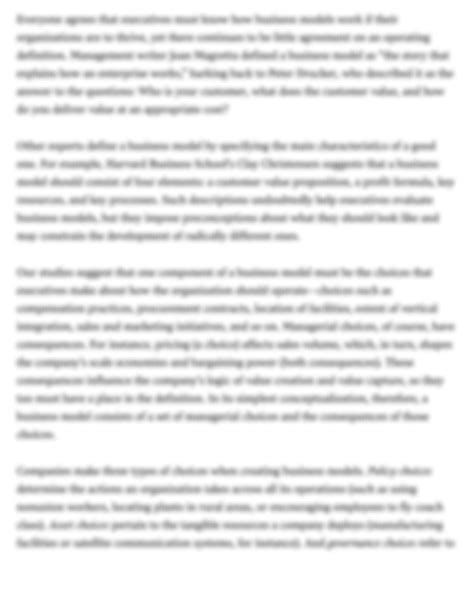 Image result for How to Design a Winning Business Model