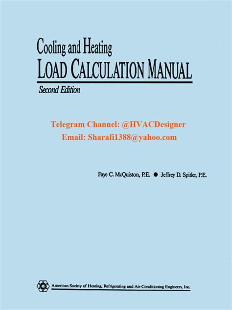 Image result for Load Calculation Mnual PDF