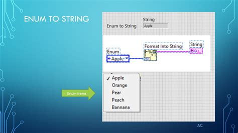 Image result for LabVIEW Enum to String