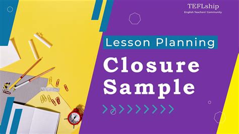 Image result for Sample in Closing Lesson Plan