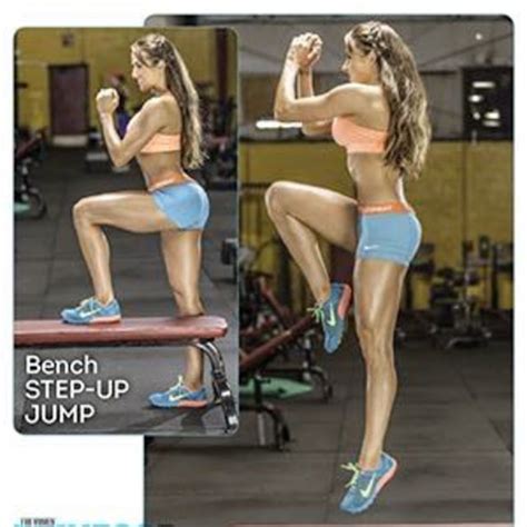 Image result for Jump Over Bench Exercise