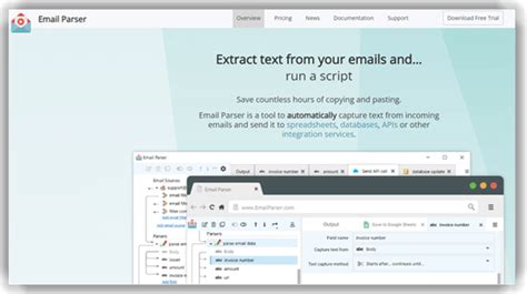 Toradh íomhá ar Data Extractor