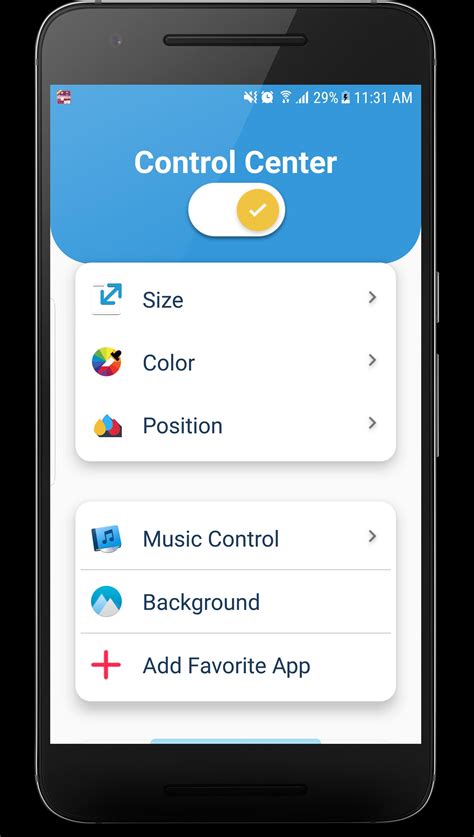 Image result for Control Center Android Download
