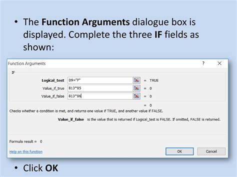 Image result for Insert Function Dialogue Box