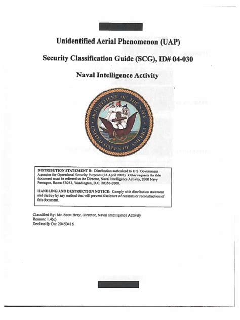 Image result for Security Classification Guide Cover Image