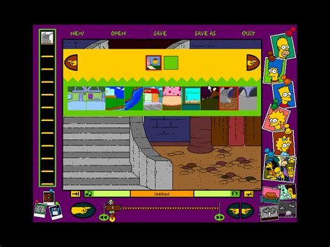 Image result for The Simpsons Cartoon Studio