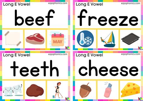 Image result for Long Vowel Ee