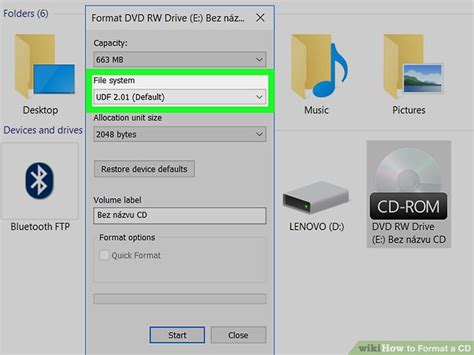 Image result for CD Format Windows 10