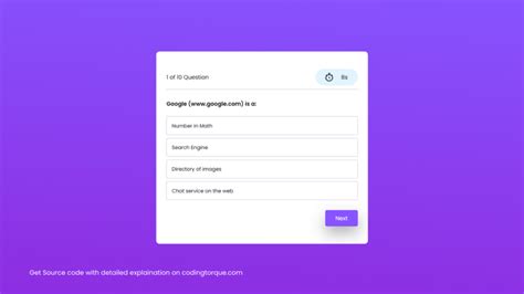 Image result for Quiz Website Source Code