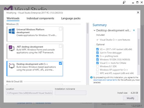 Image result for How to Install C++ in Visual Studio
