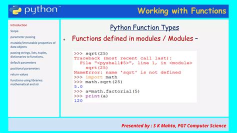 Image result for Function of Python by Cattegory