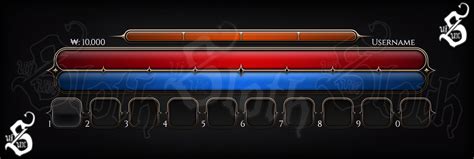 Toradh íomhá ar RPG GUI HUD