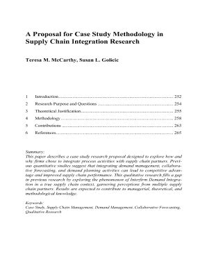 Image result for Case Study Project Proposal Overview Example