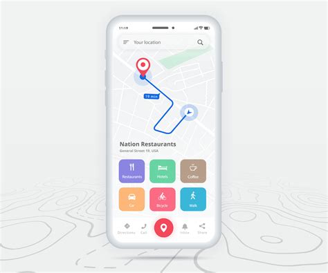 Afbeeldingsresultaten voor Example of a Map Search Screen