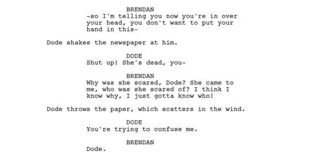 Image result for Movie Script Dialogue