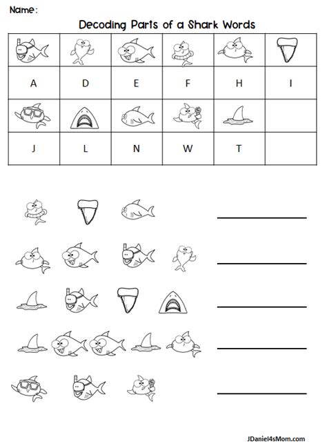 Toradh íomhá ar Decoding Worksheets Free