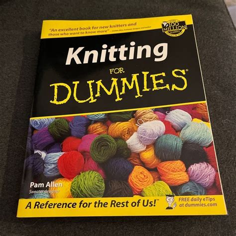 Image result for Knitting For Dummies