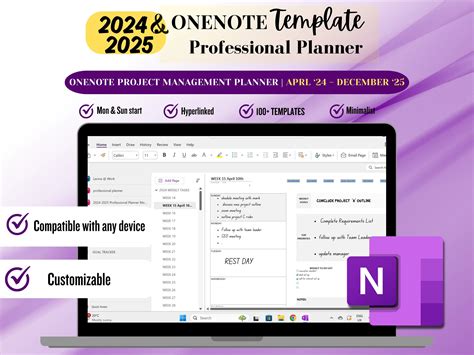 OneNote Project Management Schedule Template に対する画像結果