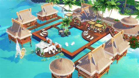 نتيجة الصورة لـ Resort Mod Sims 4