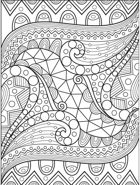 Toradh íomhá ar Abstract Intricate Coloring Pages